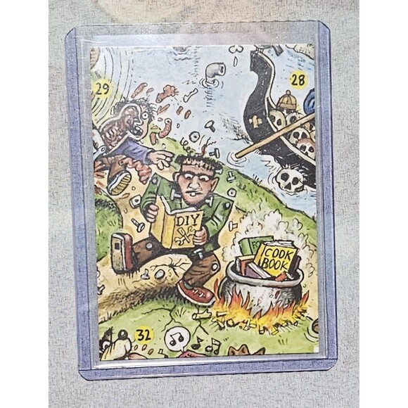 2022 GARBAGE PAIL KIDS BOOK WORMS ARTIST AUTOGTRAPH CARD 23 SHADY CHARLOTTE by S - Picture 2 of 3